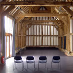 The oak fram at Norden Farm Centre for the Arts
