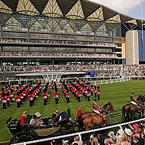 The Queen visits Royal Ascot Racecourse